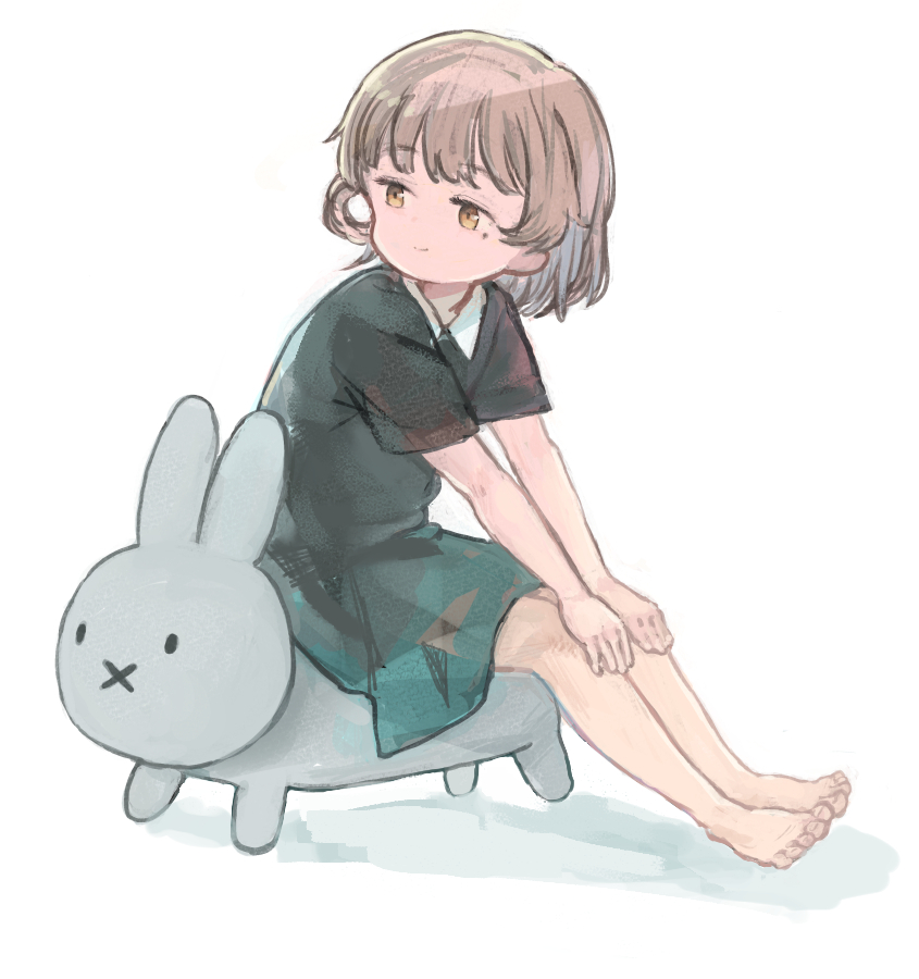 miffy and hatoba tsugu (miffy and 1 more) by asasow